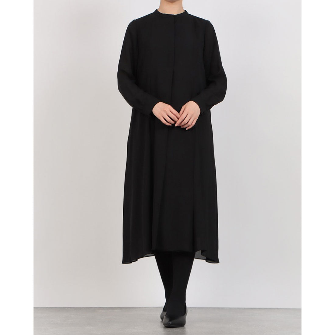 フォルムフォルマ form forma 【喪服】ブラックワンピース/礼服/卒業式/入学式/七五三/お宮参り （ブラック）/大きいサイズ ブラック