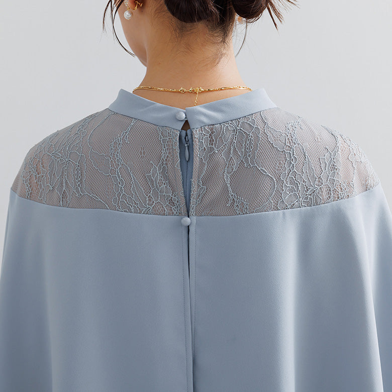 フォルムフォルマ form forma 【formformaオリジナル】ドレスワンピース/結婚式/パーティー/お呼ばれ （ブルー） ブルー