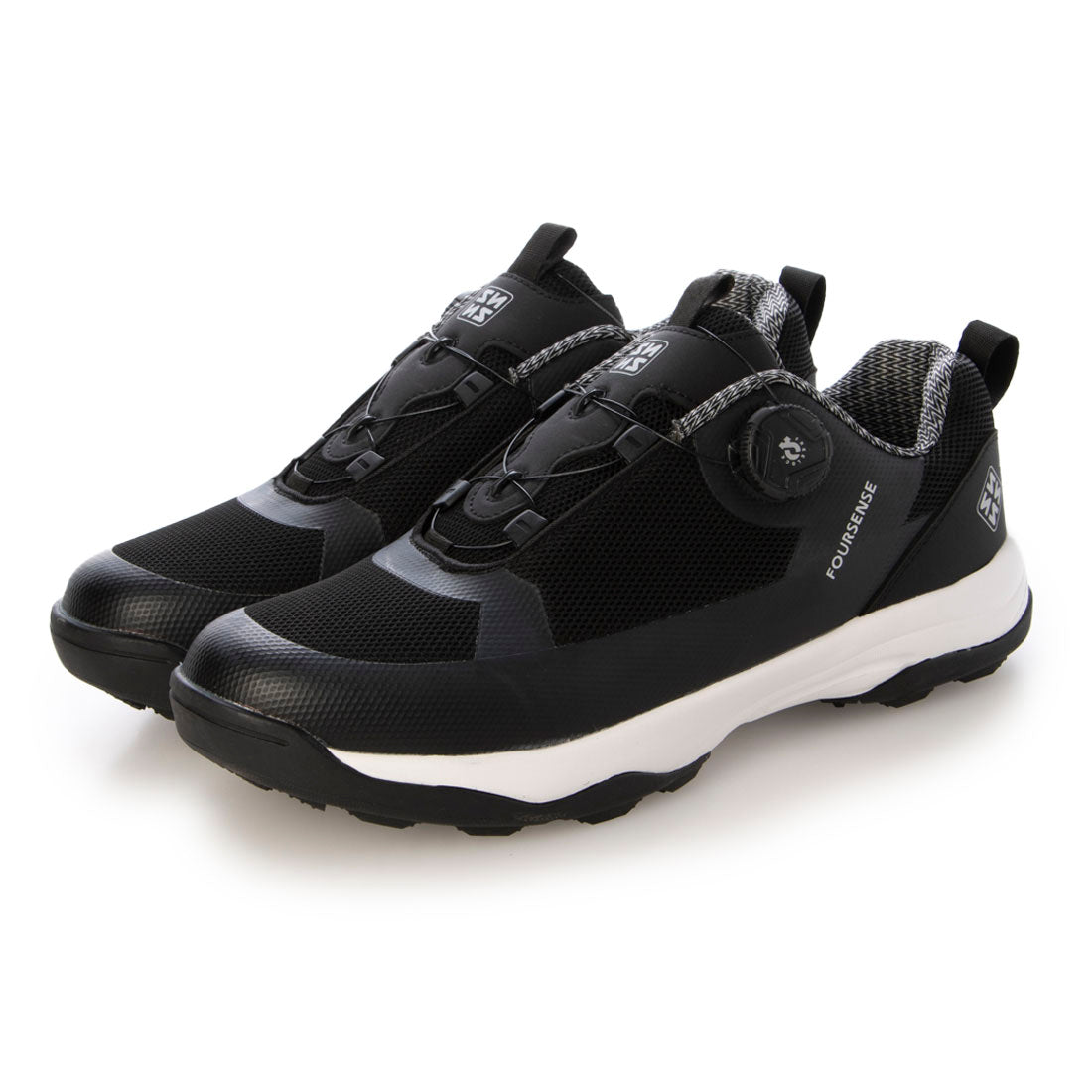 シナジー　フォースシリーズ&カクテルウォーター&ベルリセット&ベルポーションなど FOURSENSE Men's Golf Knit Spikeless Dial Shoes Easy by FOURSENSE Easy4