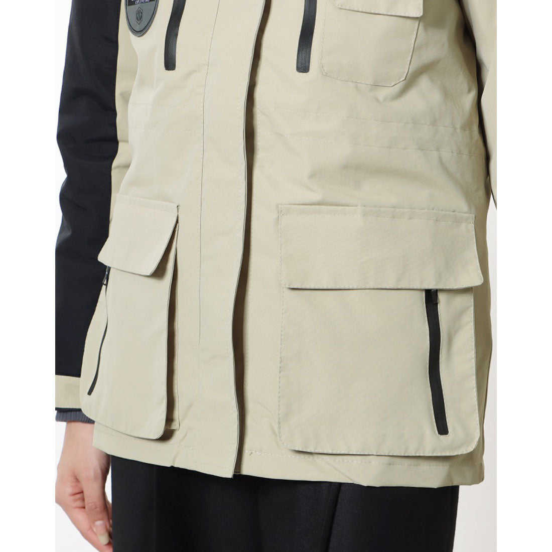 FOURSENSE Women's Layered Winter Jacket Antelope