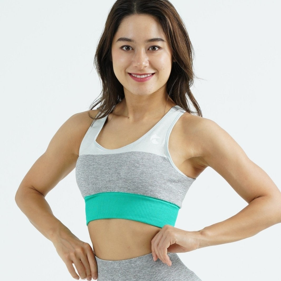 フォクシー FOXXIE トライ ブロック スポーツブラ （GREEN） GREEN
