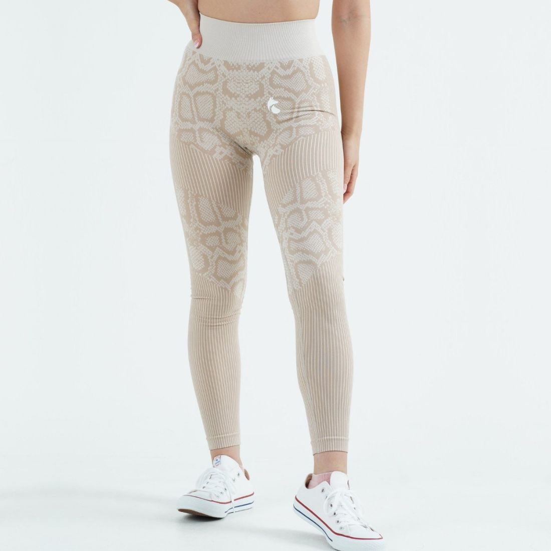 フォクシー FOXXIE スネーク ハイウエスト レギンス （KHAKI） KHAKI