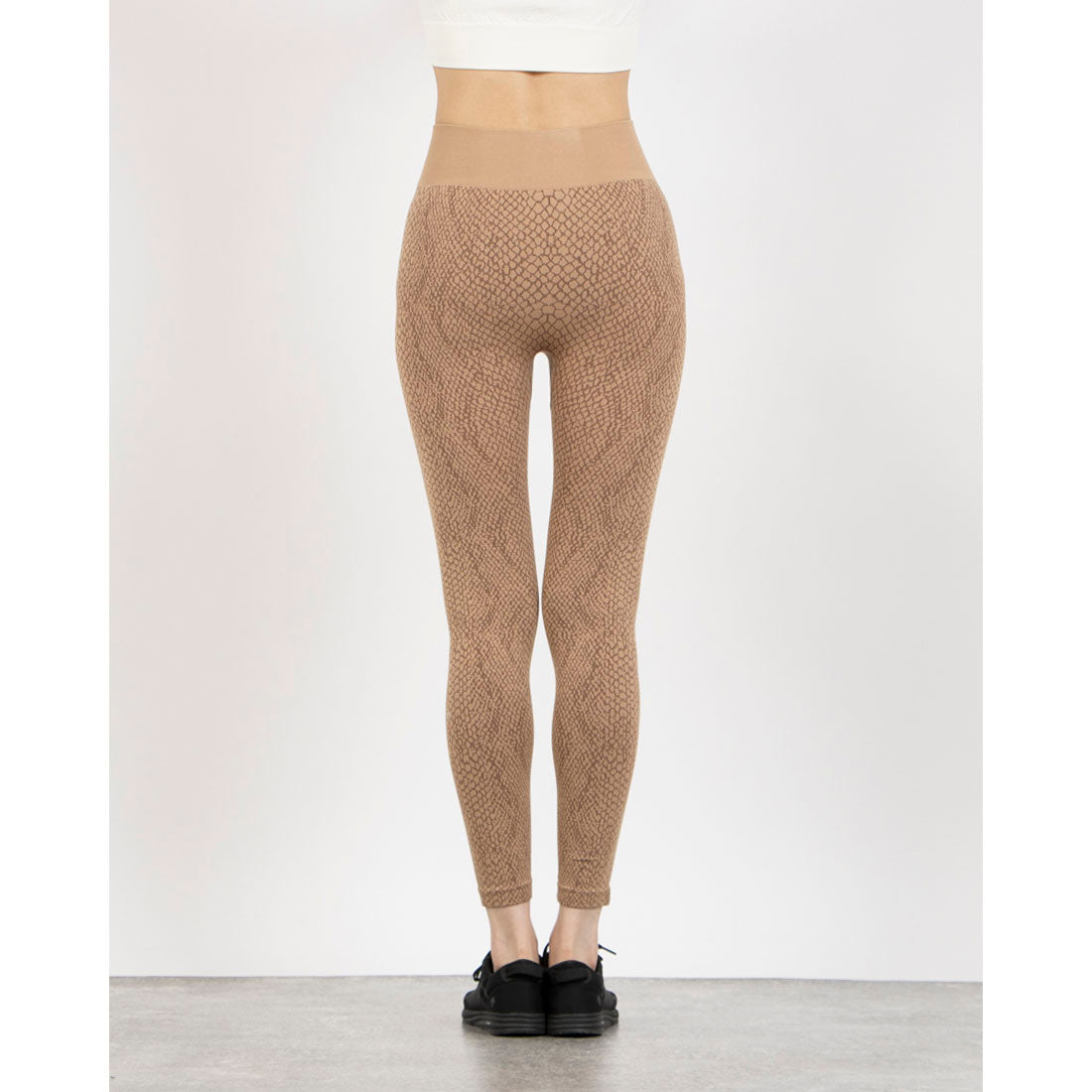 フォクシー FOXXIE スネーク ハイウエスト レギンス （KHAKI） KHAKI