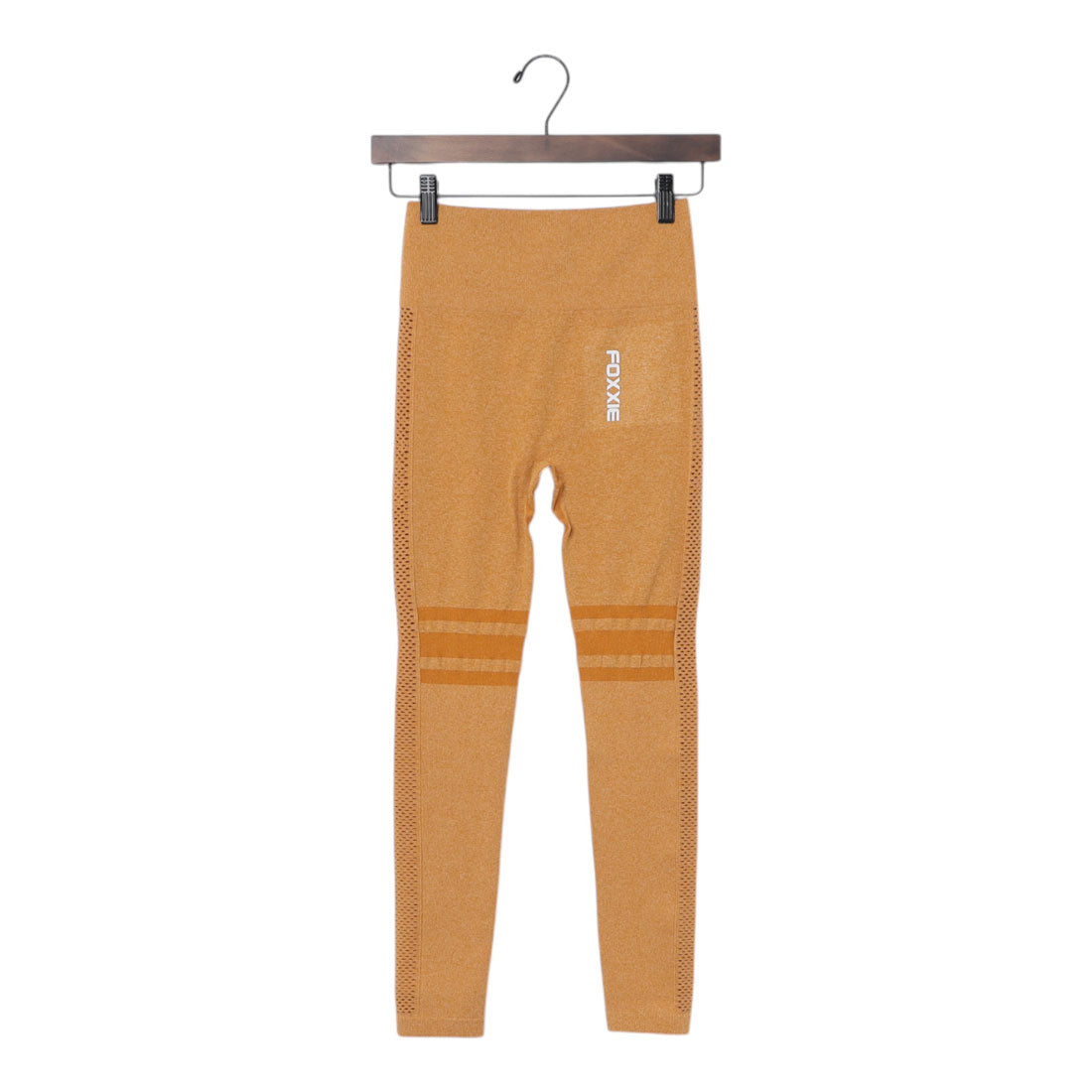 フォクシー FOXXIE フォース メッシュ シームレス レギンス （MUSTARD） MUSTARD