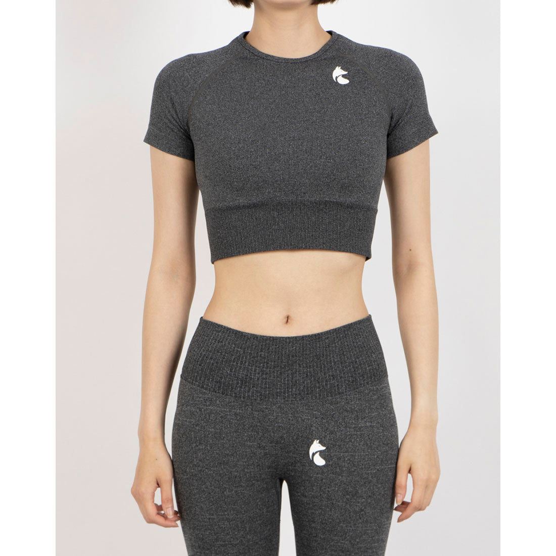 フォクシー FOXXIE フロー リブ ショートスリーブ トップス （GREY MARL） GREY MARL