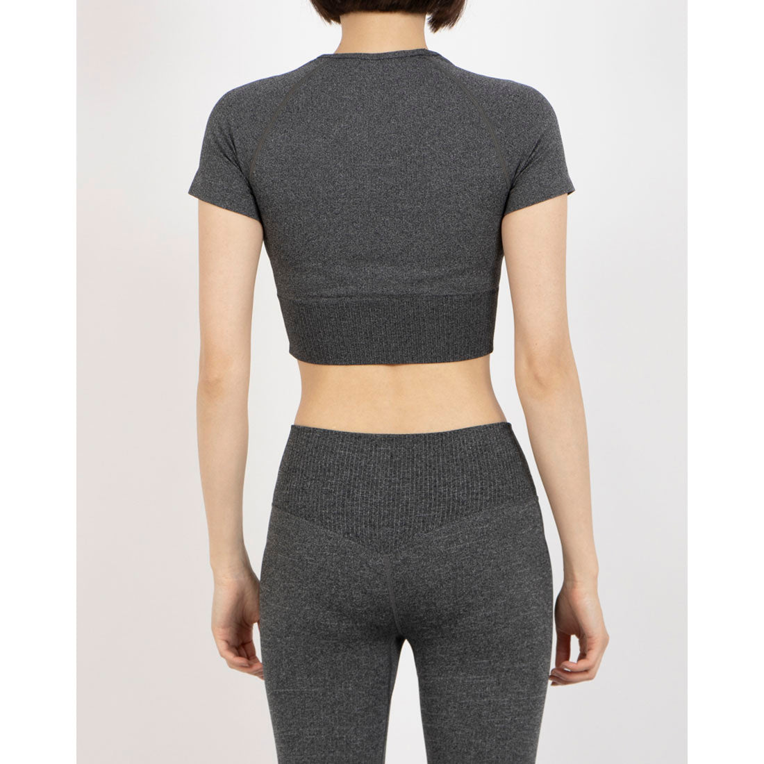 フォクシー FOXXIE フロー リブ ショートスリーブ トップス （GREY MARL） GREY MARL