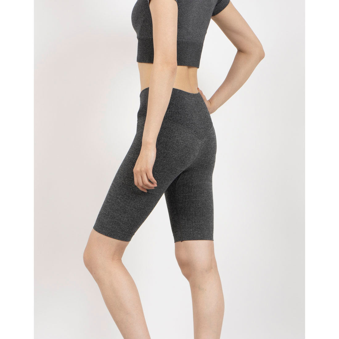 フォクシー FOXXIE フロー リブ シームレス ショーツ （GREY MARL） GREY MARL
