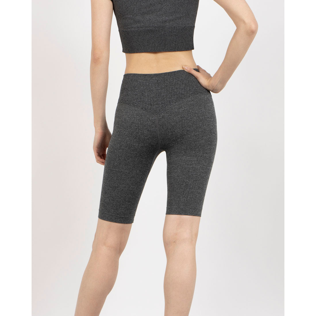 フォクシー FOXXIE フロー リブ シームレス ショーツ （GREY MARL） GREY MARL