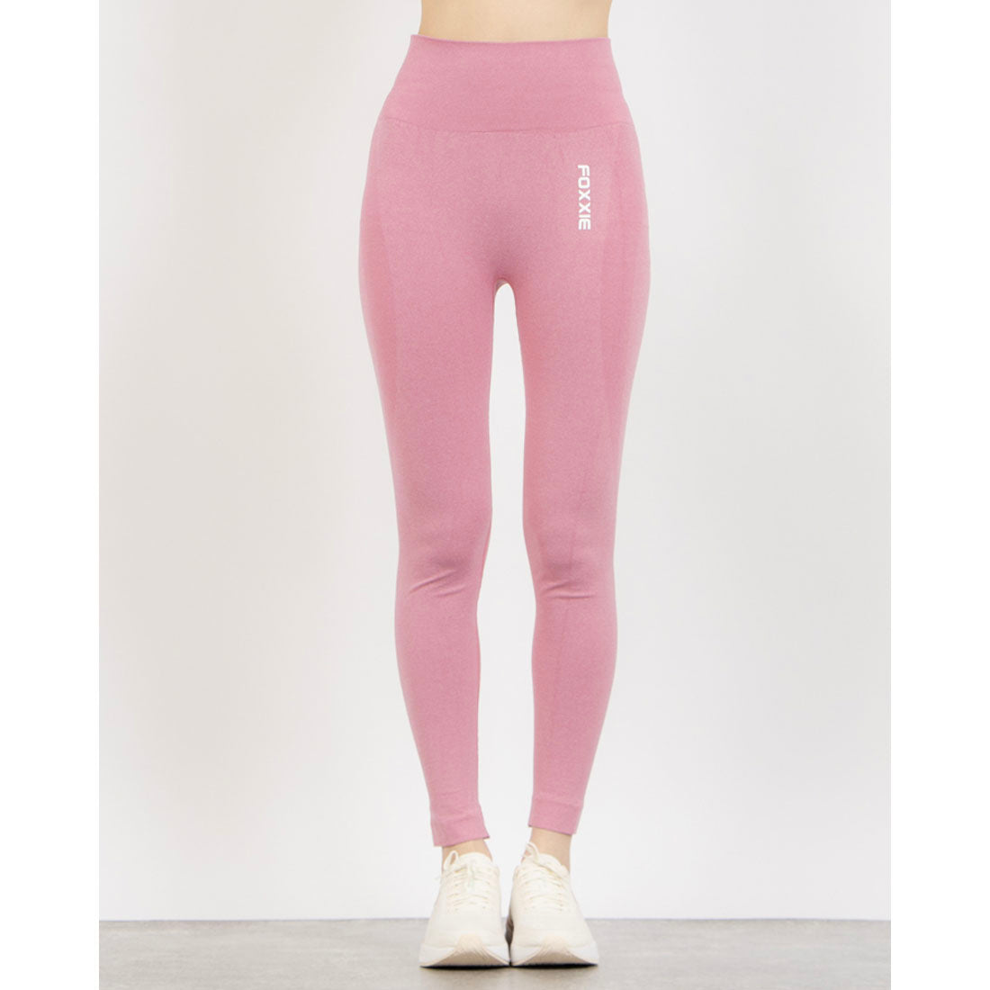 フォクシー FOXXIE ブレイブ ハイウエスト シームレス レギンス （PEACH） PEACH