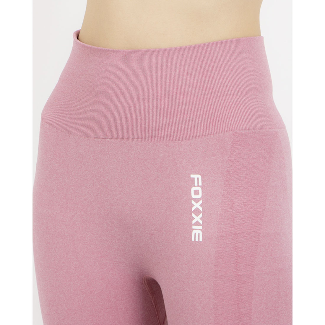 フォクシー FOXXIE ブレイブ ハイウエスト シームレス レギンス （PEACH） PEACH