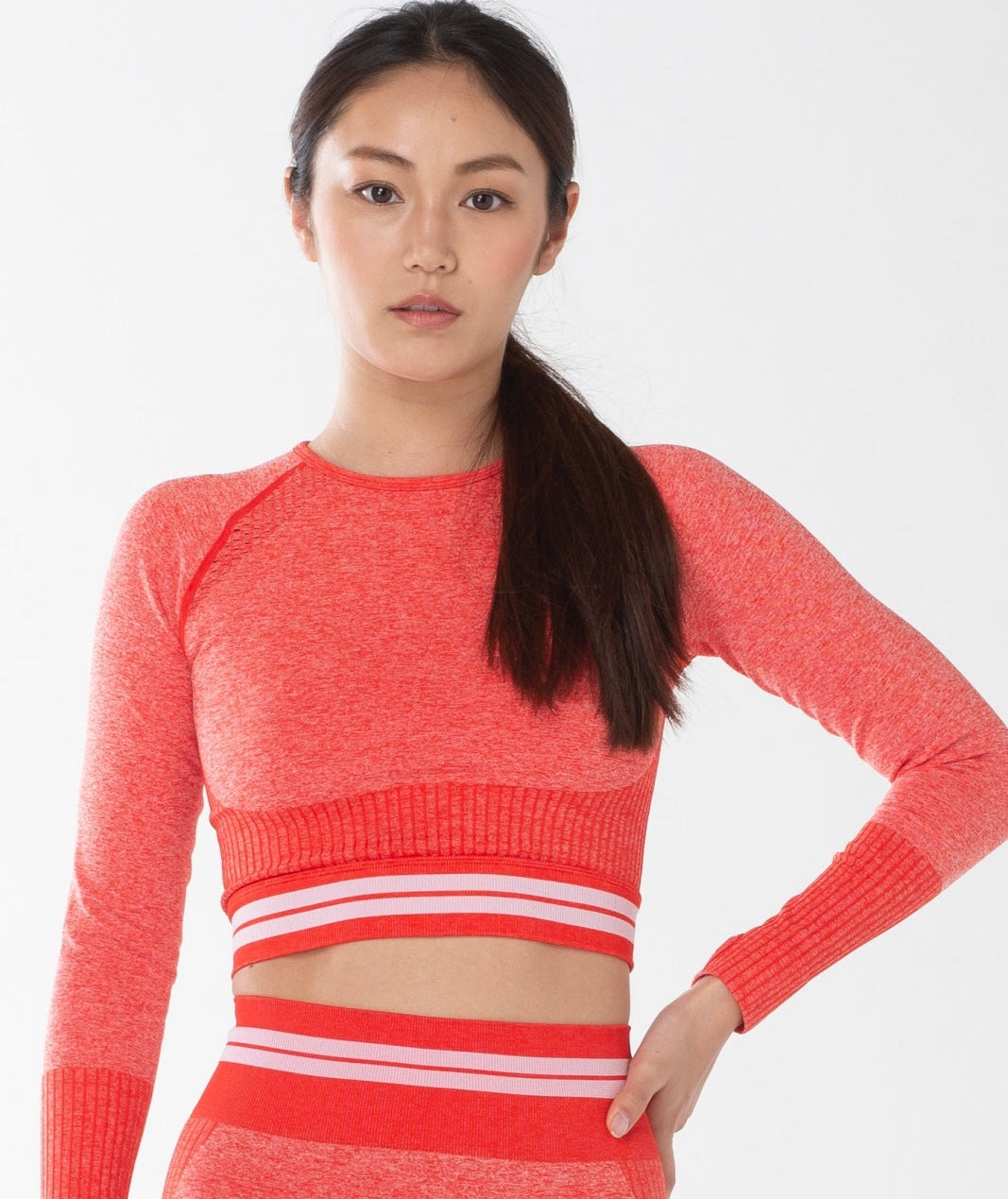 フォクシー FOXXIE ライトニング クロップトップス （RED） RED