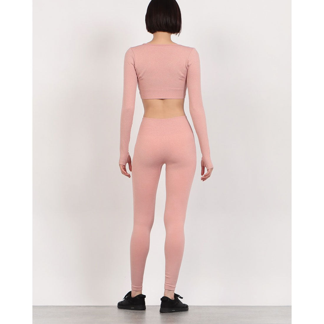 フォクシー FOXXIE リフト スクエア ロングスリーブ クロップ ＆ ショーツ セット （ORANGE） ORANGE