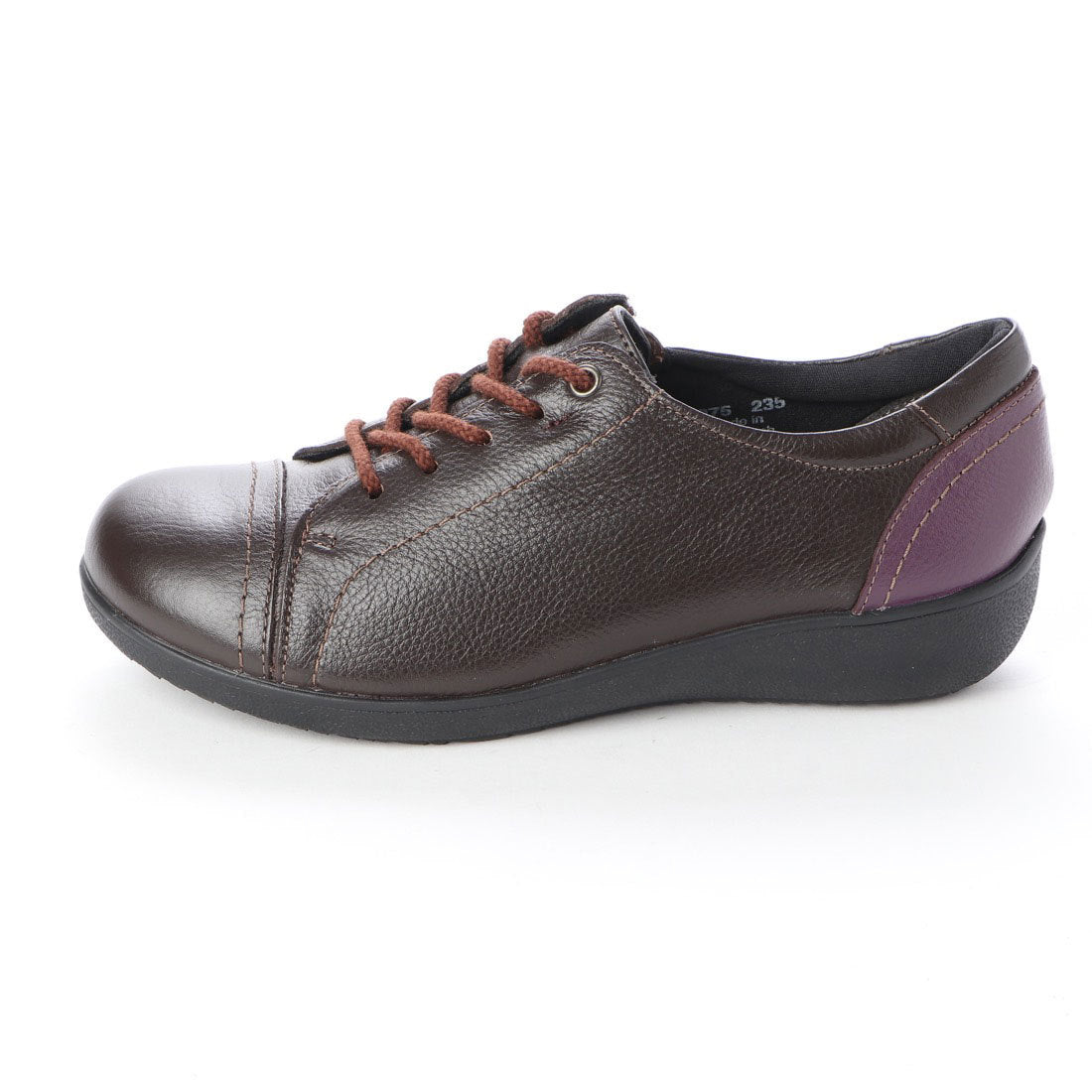 FREACH PS5075 BLK Soft insole leather casual shoes