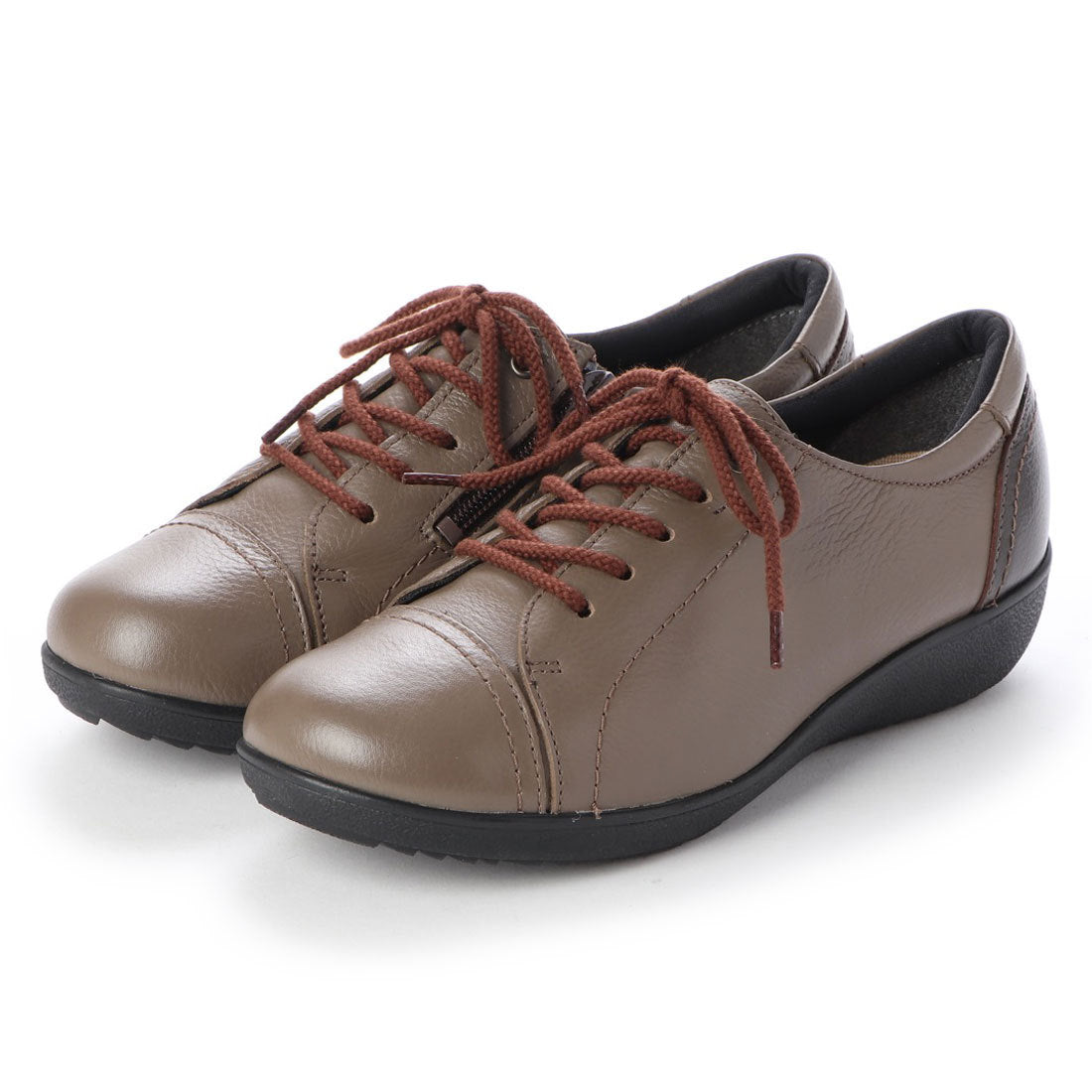 FREACH PS5075 BLK Soft insole leather casual shoes