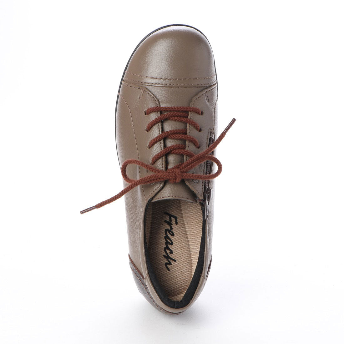 FREACH PS5075 BLK Soft insole leather casual shoes