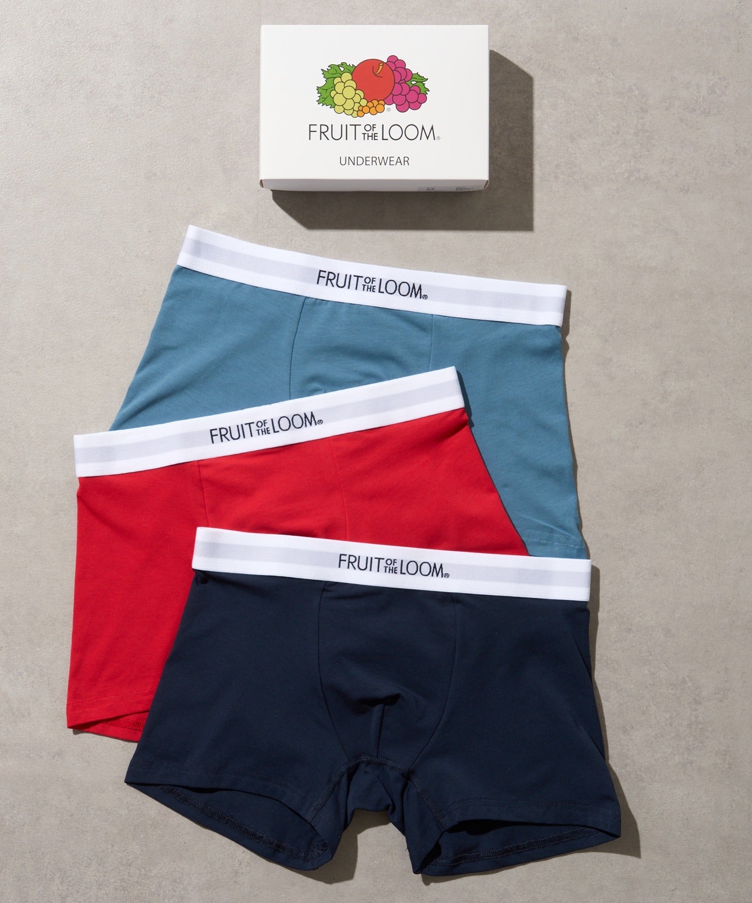 フルーツオブザルーム FRUIT OF THE LOOM 無地ボクサーパンツ3PセットBOX 14805800【返品不可商品】 （その他3） その他3