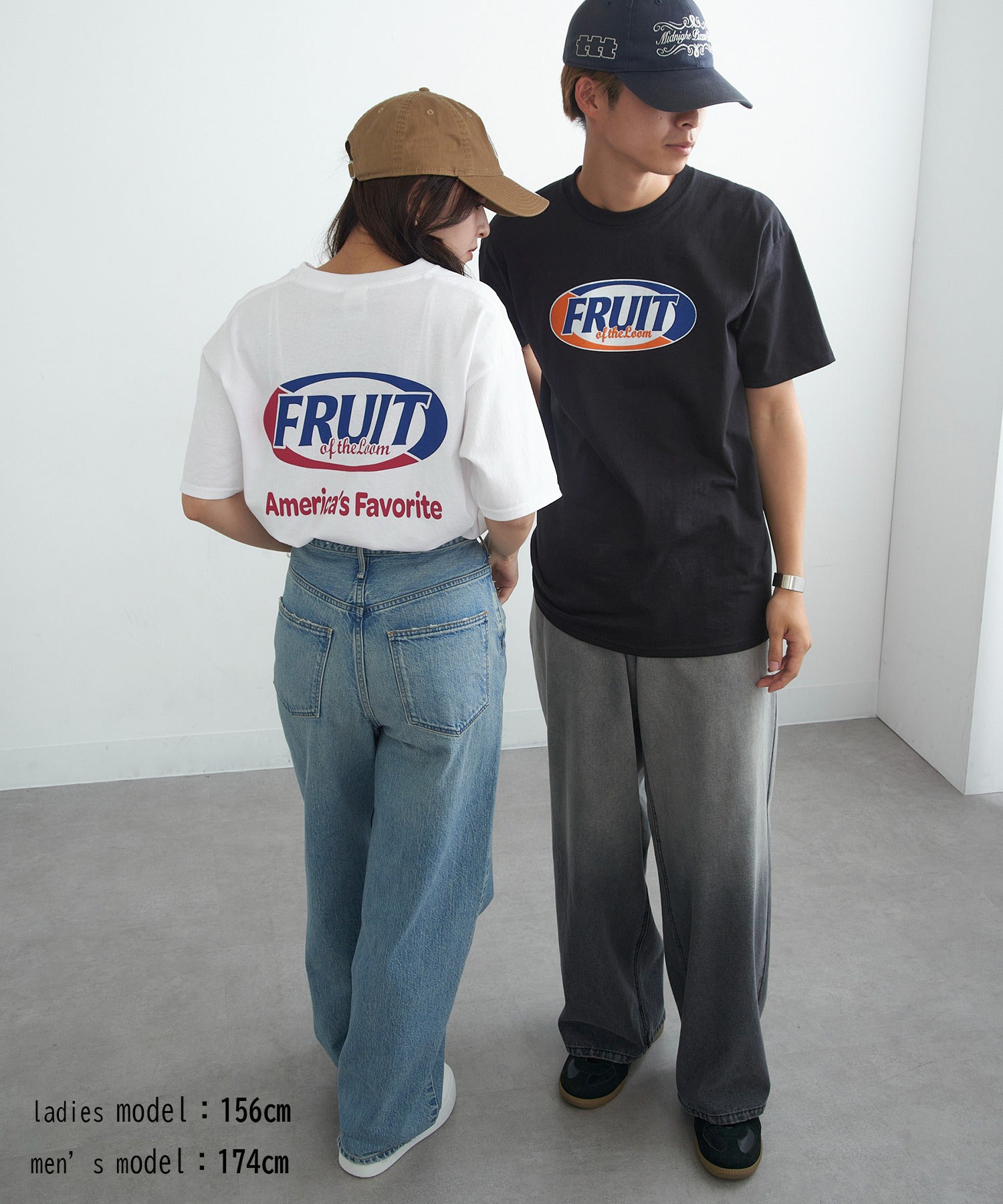 フルーツオブザルーム FRUIT OF THE LOOM FTL Print T-shirt （ブラック） ブラック