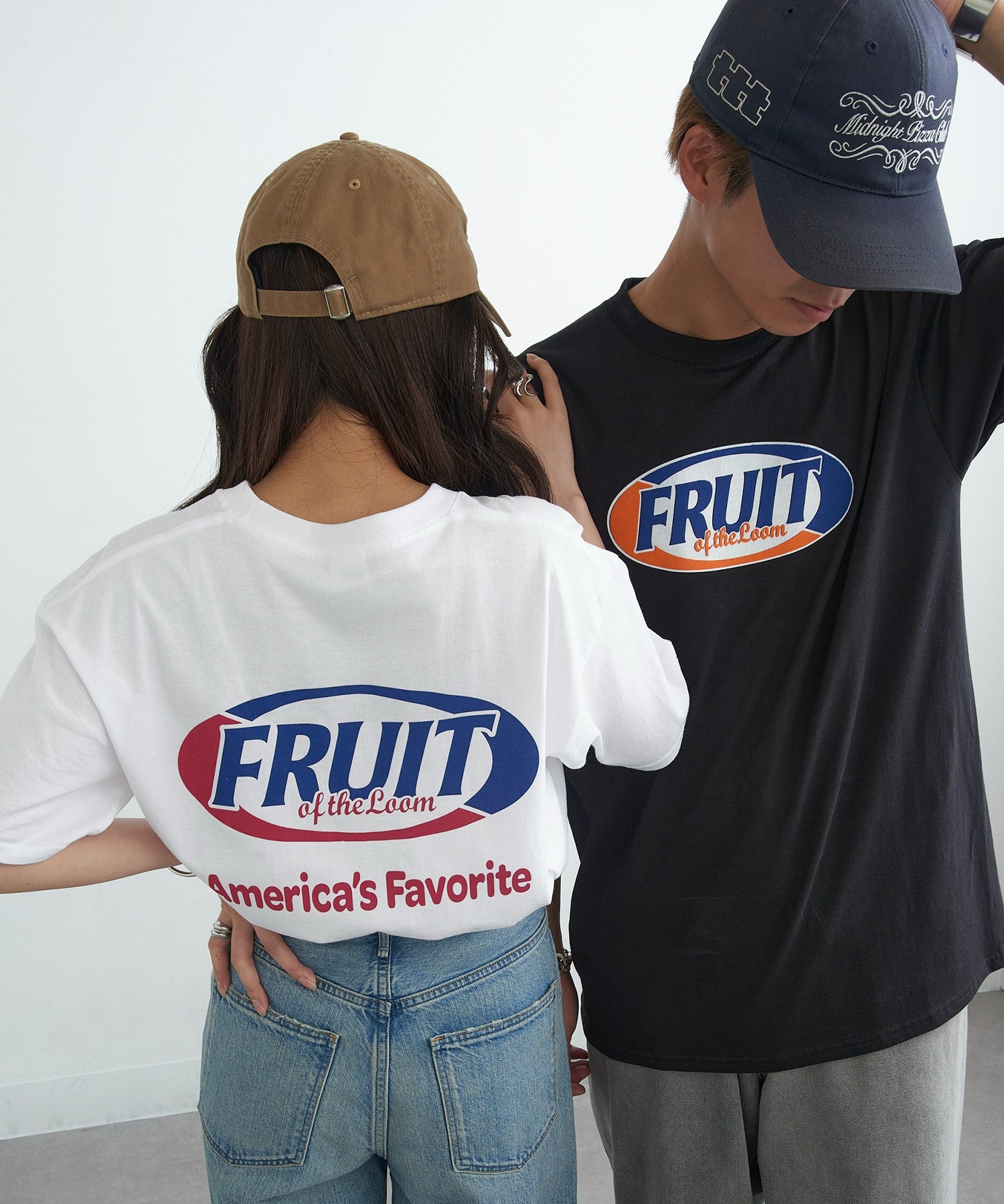 フルーツオブザルーム FRUIT OF THE LOOM FTL Print T-shirt （ホワイト） ホワイト