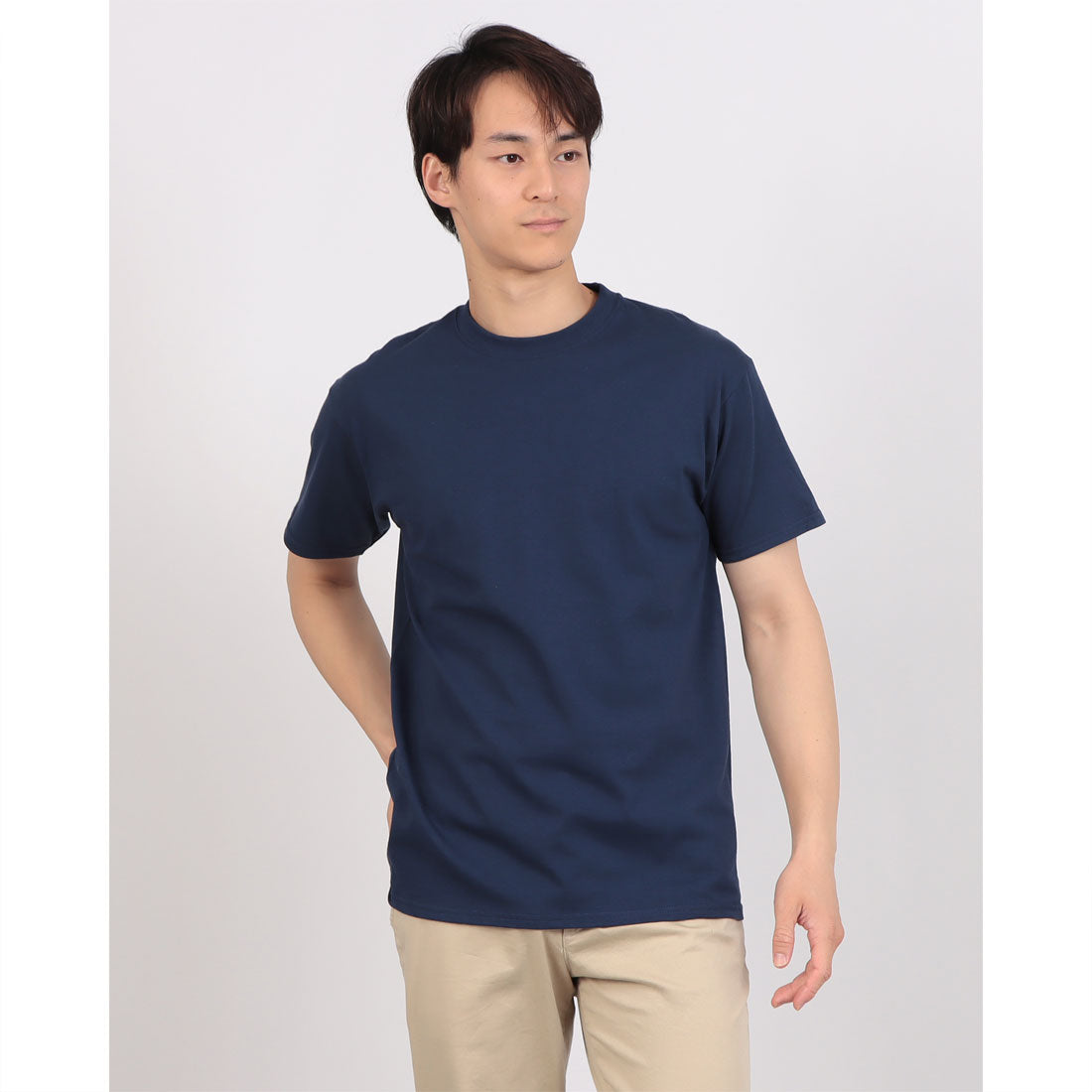 フルーツオブザルーム FRUIT OF THE LOOM FRUIT OF THE LOOM プレミアム コットン Tシャツ （ネービー） ネービー
