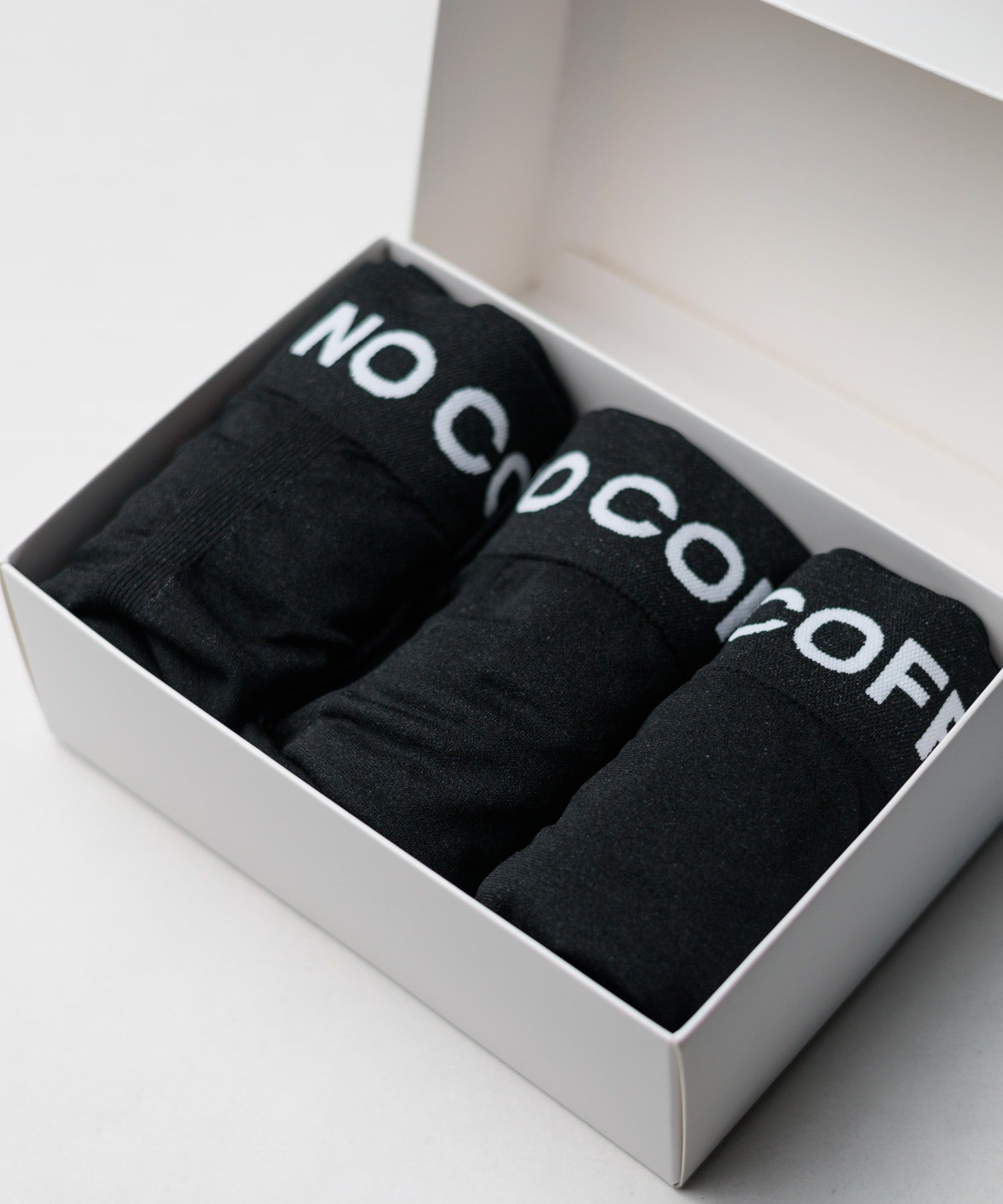 フルーツオブザルーム FRUIT OF THE LOOM 【FRUIT OF THE LOOM x NO COFFEE】UNDERWEAR 3pcs set （ブラック） ブラック