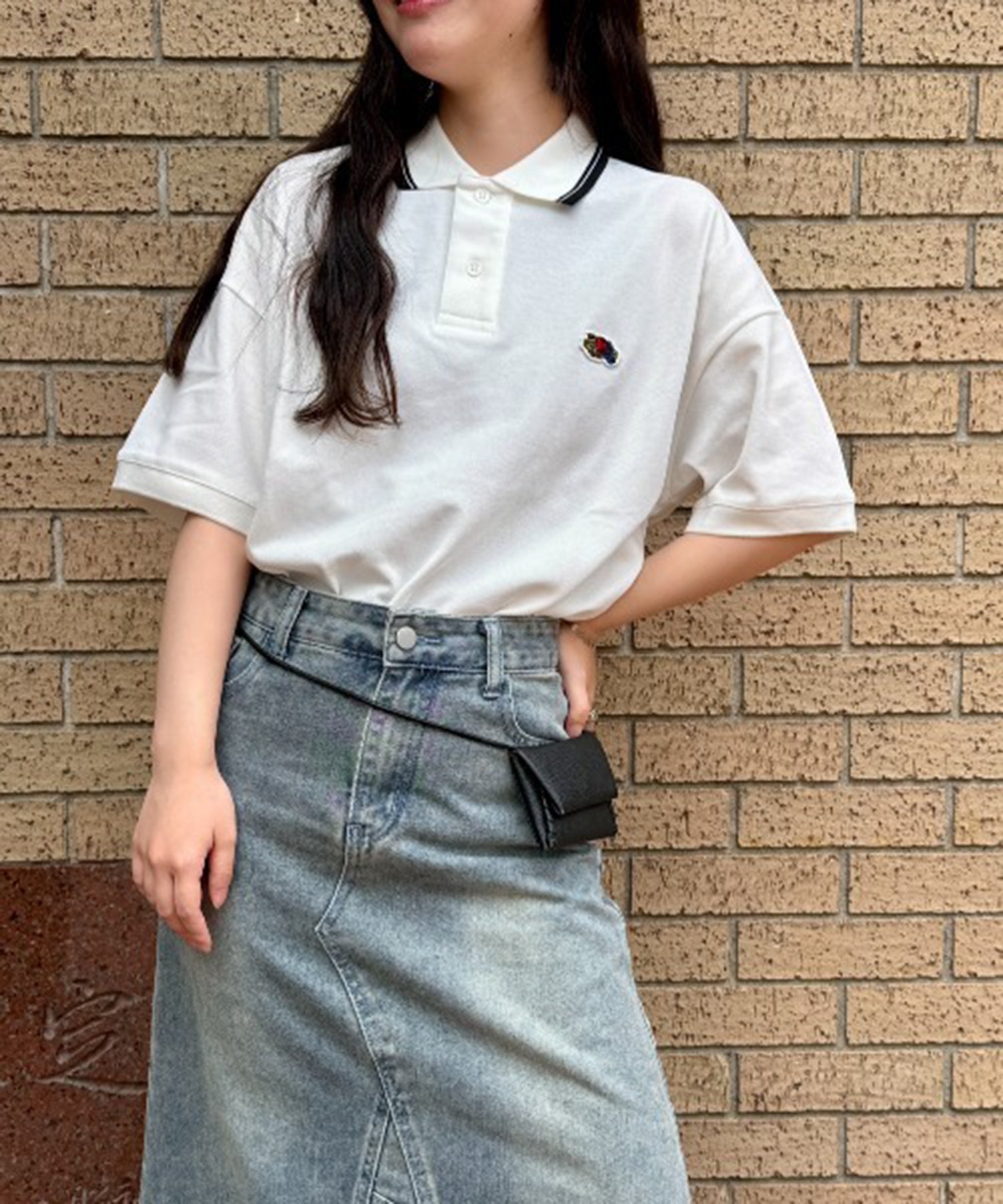 フルーツオブザルーム FRUIT OF THE LOOM カノコポロシャツ （ホワイト） ホワイト