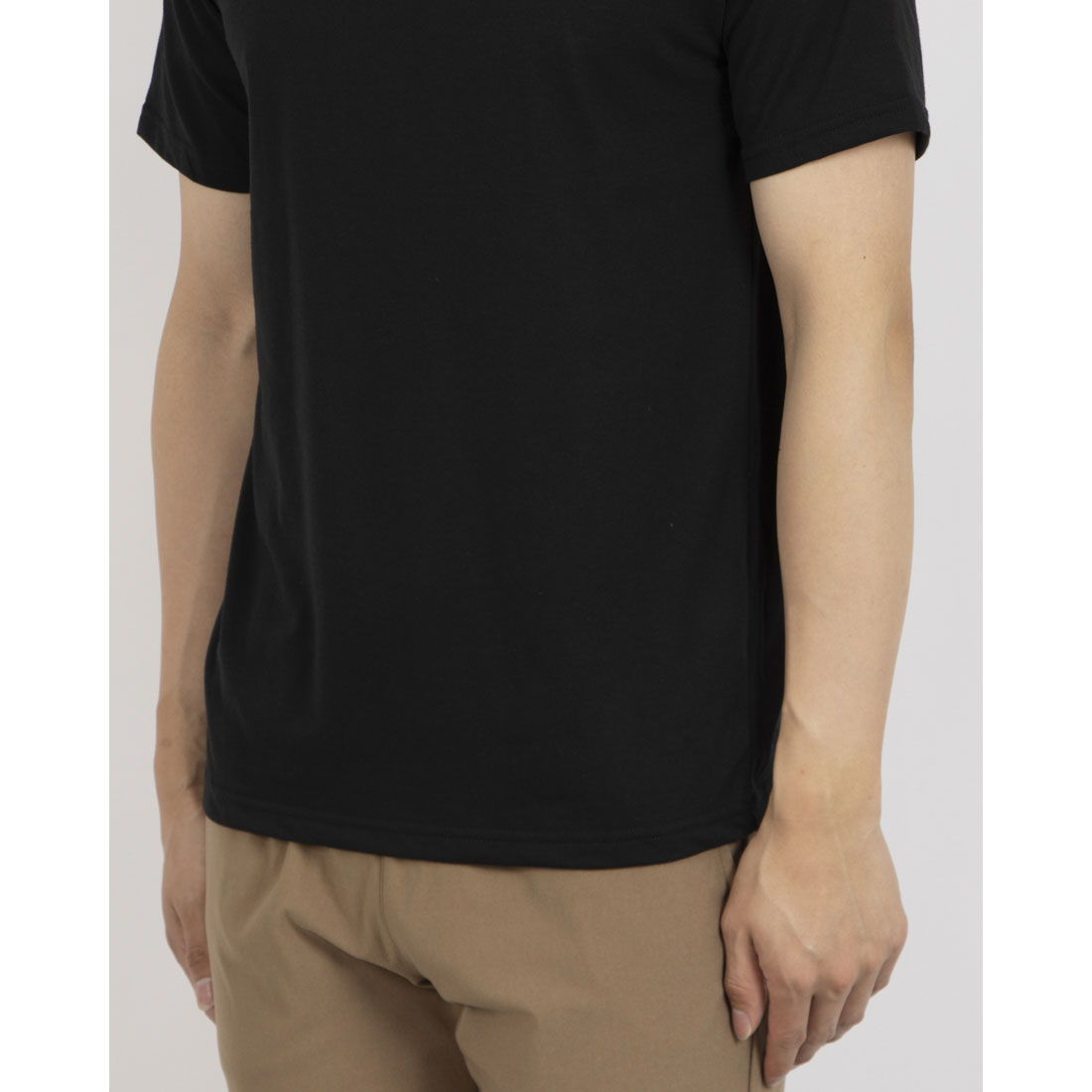 フルーツオブザルーム FRUIT OF THE LOOM 3P天笠Tシャツ 14665800 （ブラック） ブラック