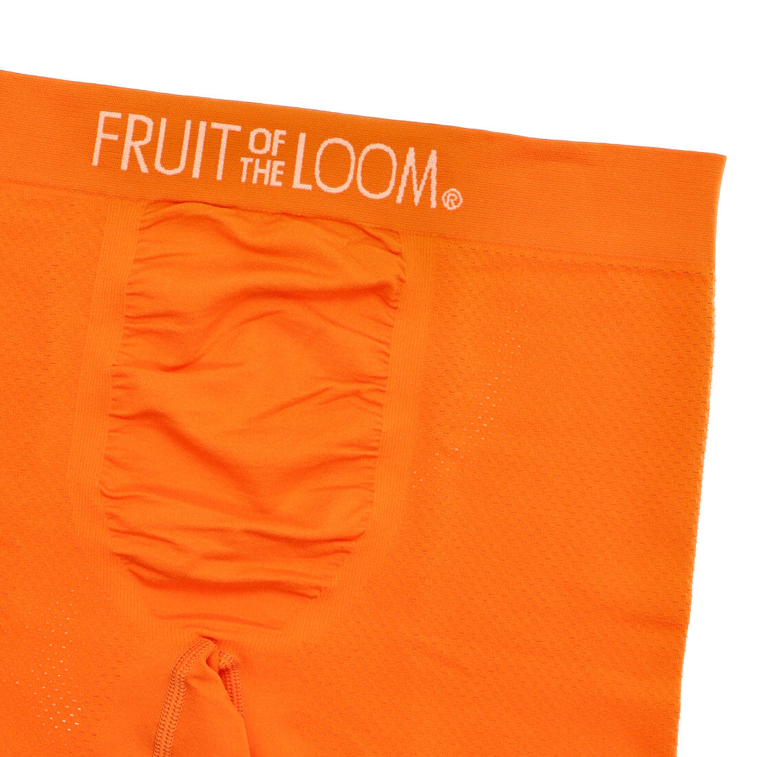 フルーツオブザルーム FRUIT OF THE LOOM 成型無地(メッシュ)ボクサーパンツ 80607300【返品不可商品】 （オレンジ） オレンジ