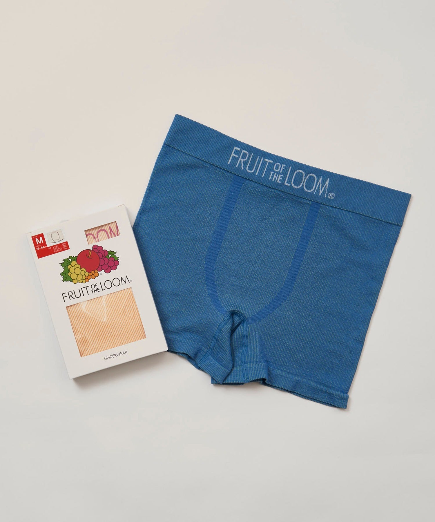 フルーツオブザルーム FRUIT OF THE LOOM リブ成型ボクサーパンツBOW3Pセット 80986500【返品不可商品】 （ネイビー） ネイビー