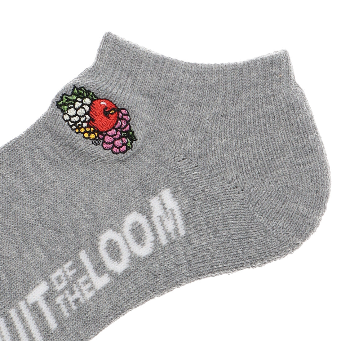 フルーツオブザルーム FRUIT OF THE LOOM 底パイル刺繍 くるぶし丈ショートソックス3足セット16309000 （マルチ） マルチ