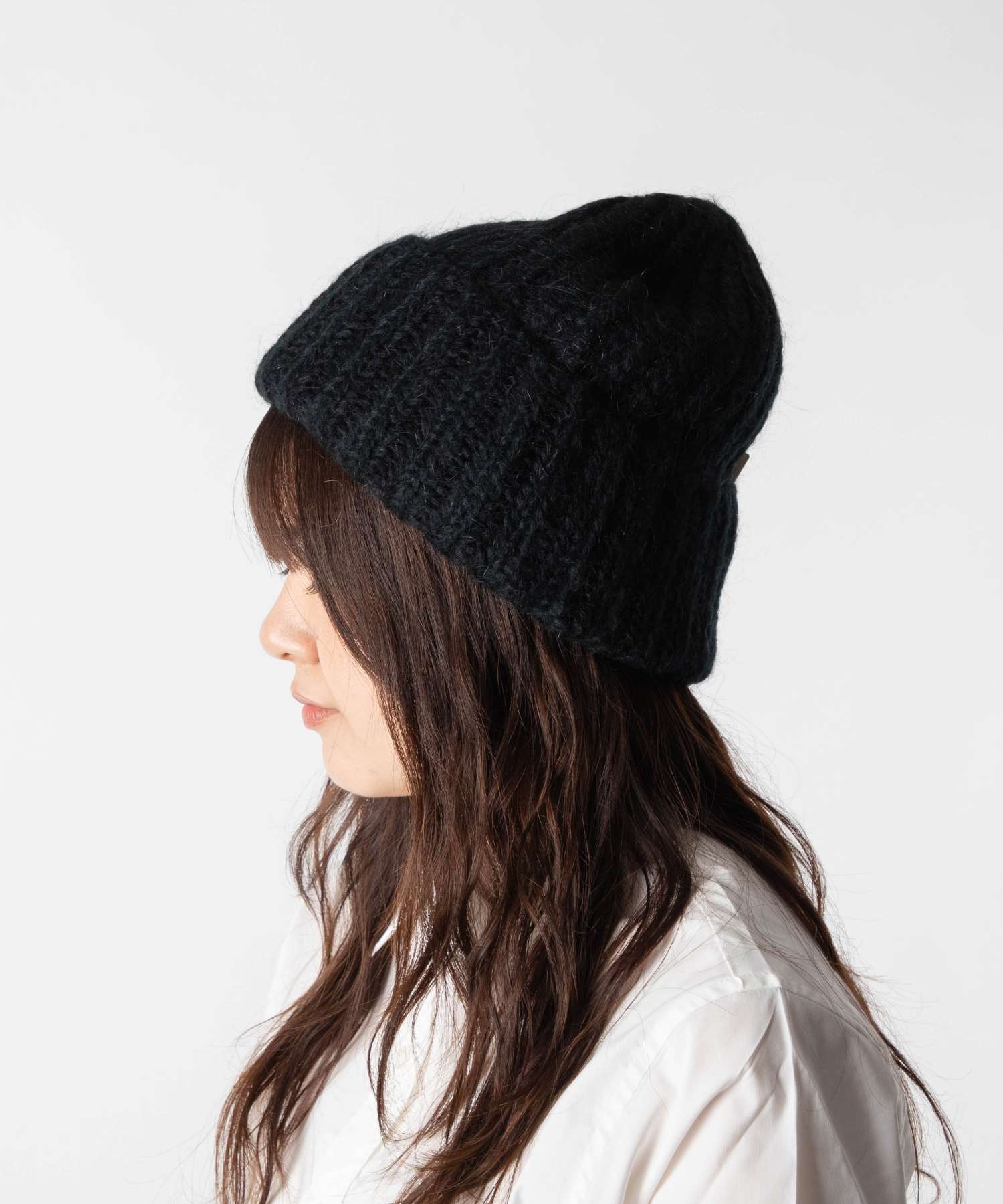フラテリータリー FRATELLI TALLI 3874 帽子 レディース ビーニー帽 キャップ モヘヤニット帽 カジュアル キャップ （ライトグレー） ライトグレー