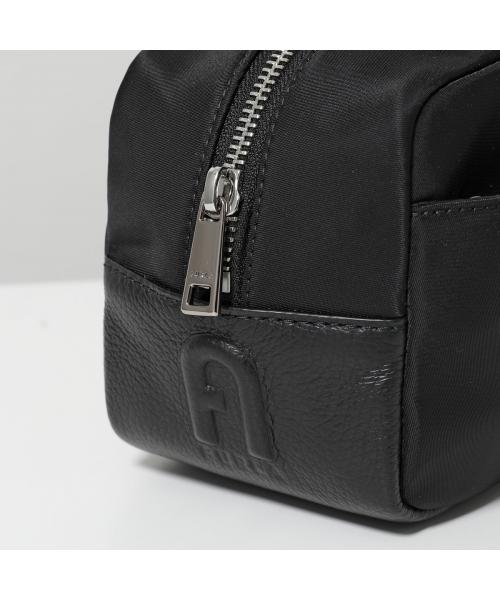 FURLA Furla Clutch Bag MAN COSMO nylon × leather