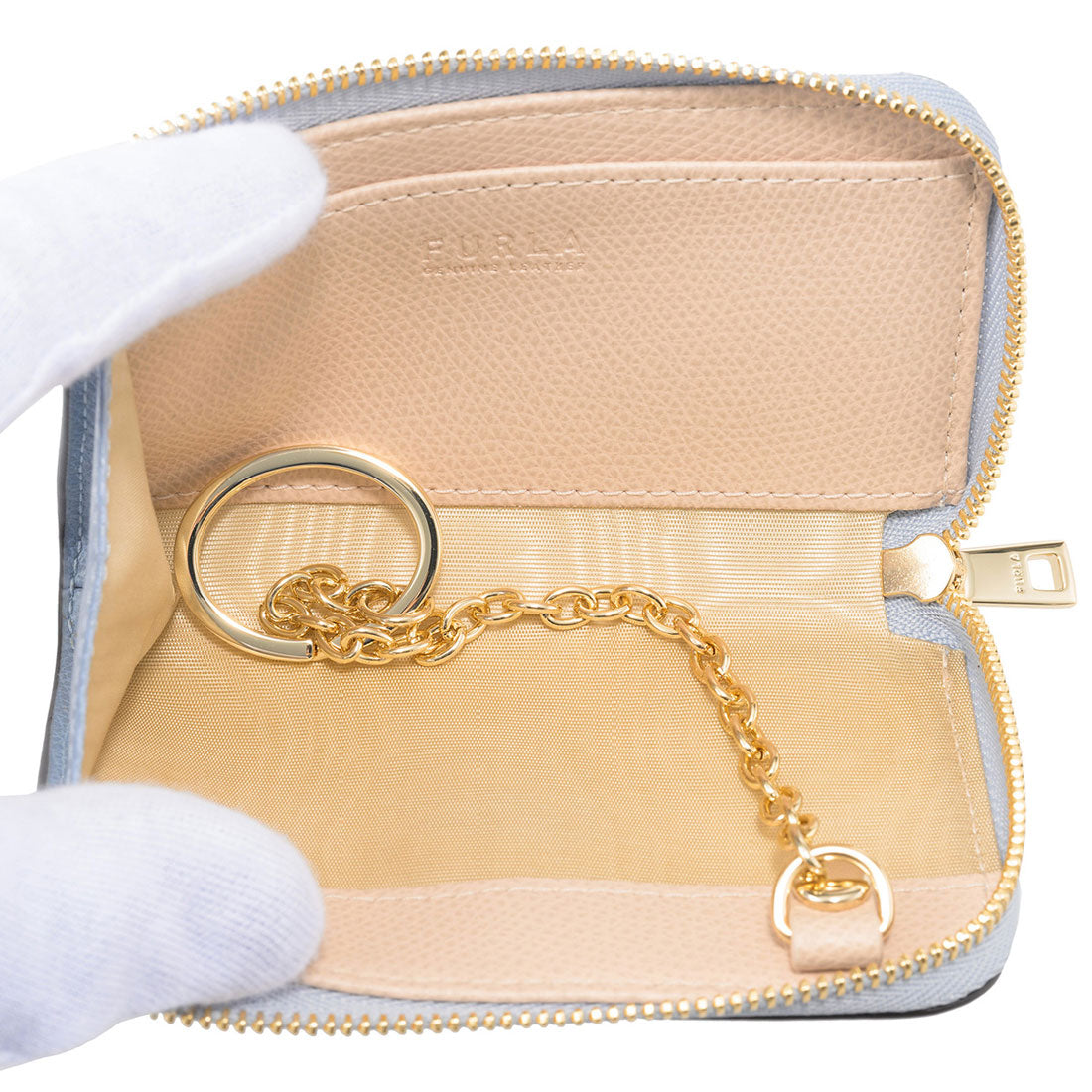 フルラ FURLA キーケース カメリア KEYCASE ZIP AROUND WR00435 ARE000 3593S 1 007 NUVOLA/BALLERINA i int. （ヌヴォラ/バレリーナ） ヌヴォラ/バレリーナ