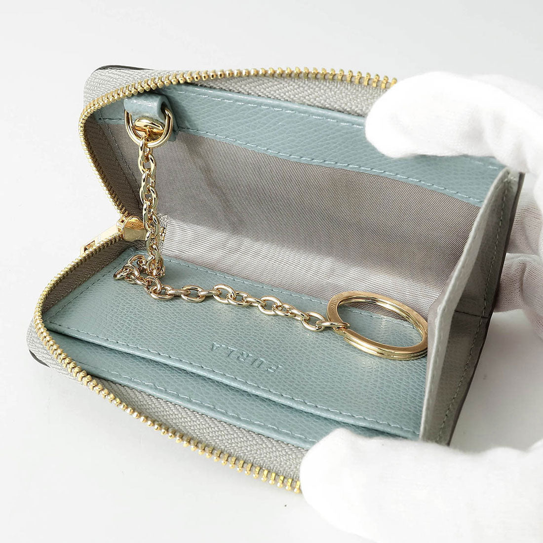 フルラ FURLA キーケース カメリア キーケース WR00435 ARE000 4060S 1 007 CENERE/CIRRO int. （チェネレ/シーロ） チェネレ/シーロ