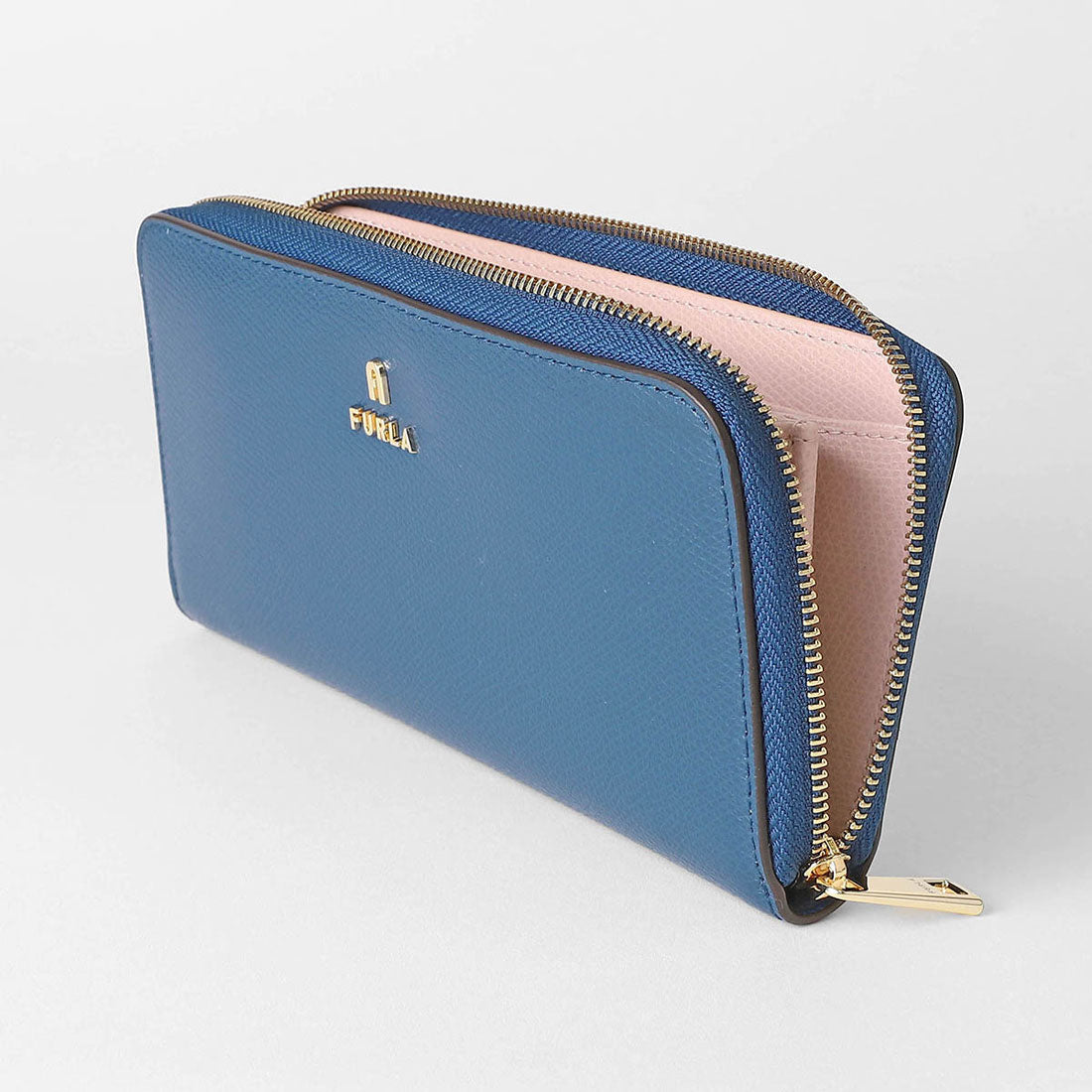 フルラ FURLA 長財布(ラウンドファスナー) カメリア XL ZIP AROUND WALLET WP00313 ARE000 4503S 1 007 （インディゴ/コローラ） インディゴ/コローラ
