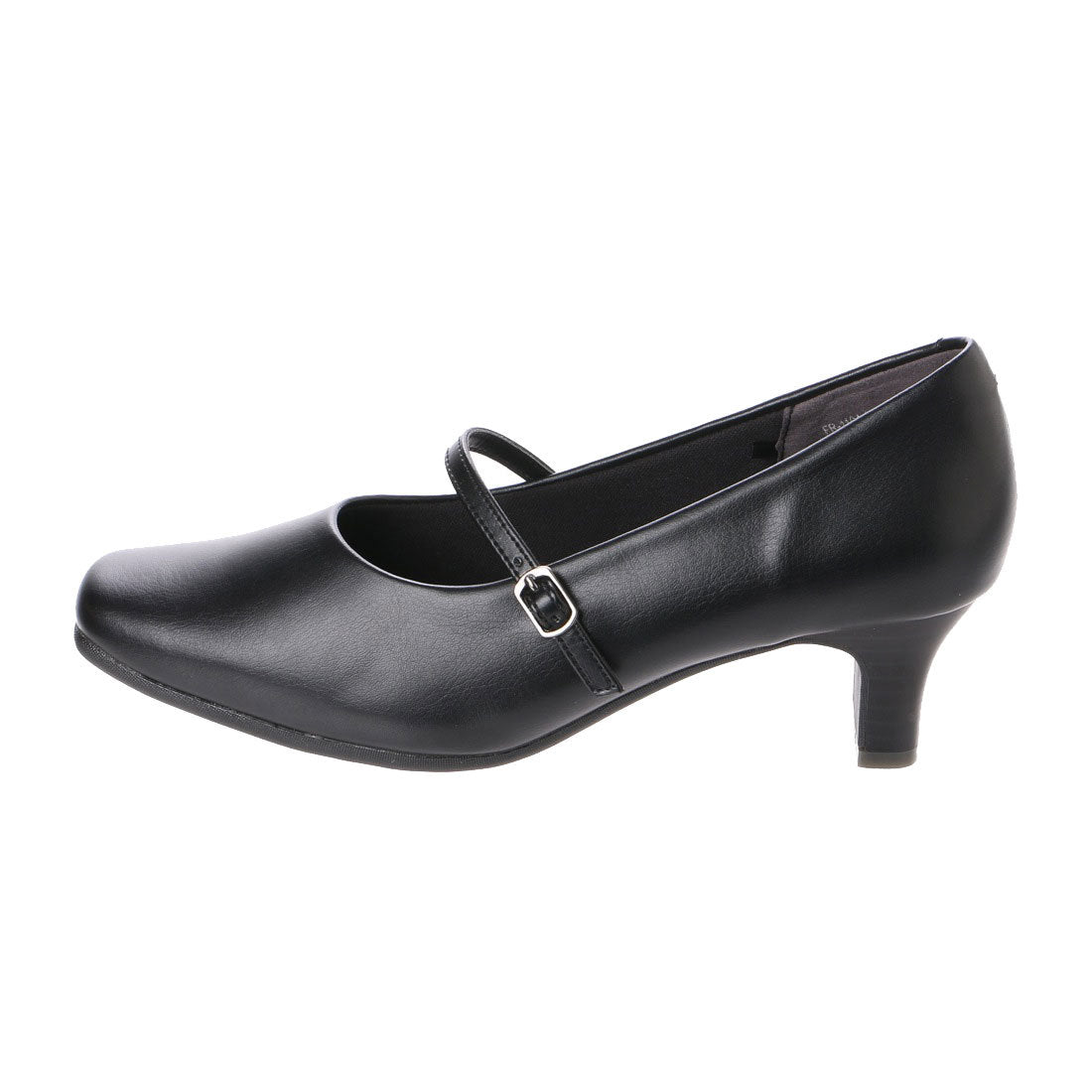 fuwaraku FR-1104 BLK Wide 3E Waterproof Strap Pumps &lt;5.0cm Heel&gt; [21.5cm - 25.5cm]