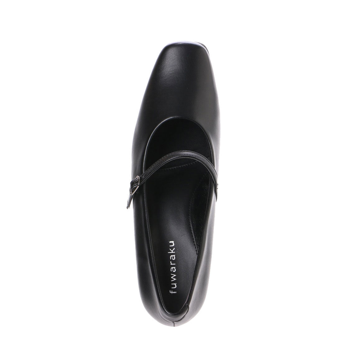 fuwaraku FR-1104 BLK Wide 3E Waterproof Strap Pumps &lt;5.0cm Heel&gt; [21.5cm - 25.5cm]