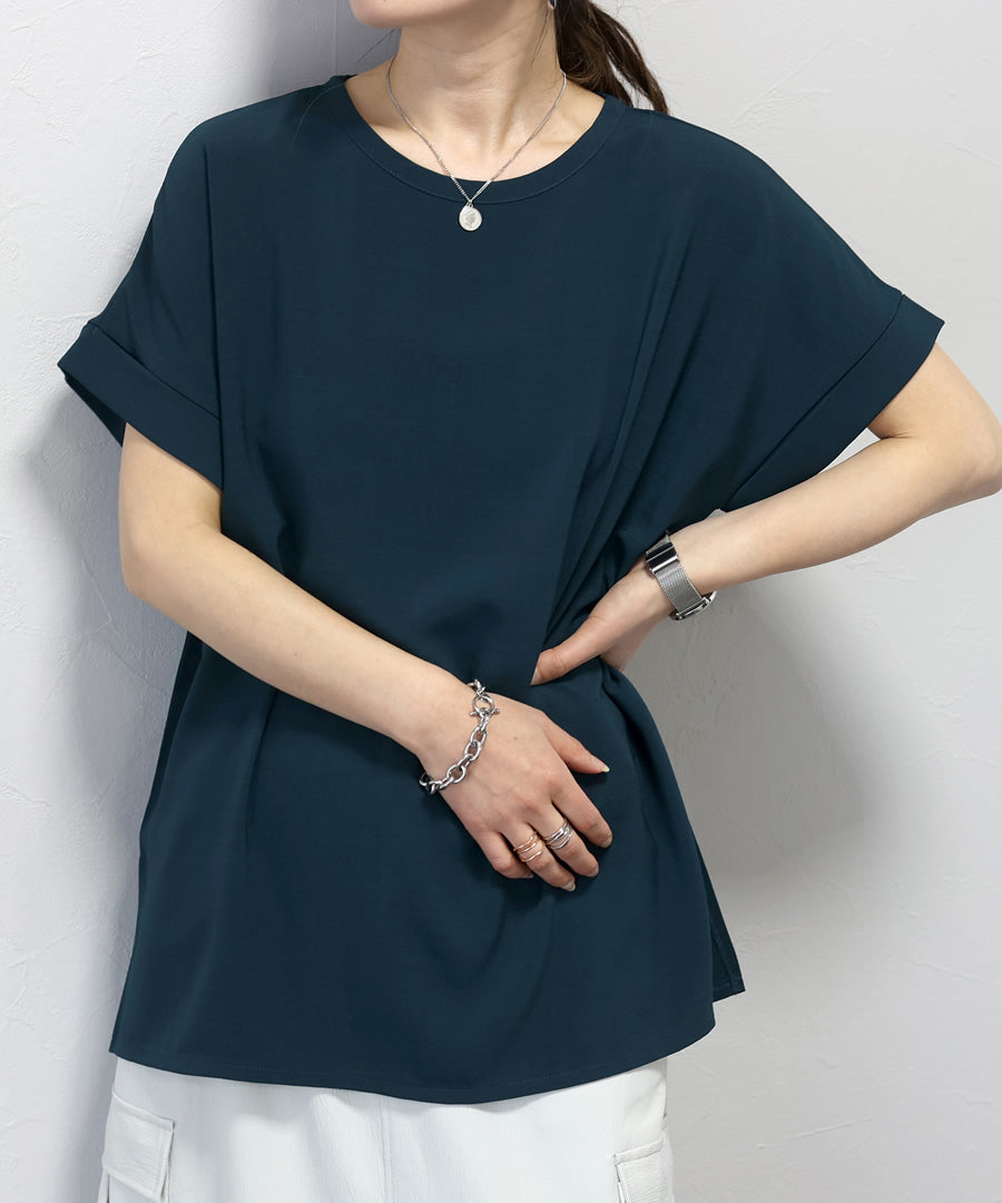 阿蕾塔·維塔 Aletta vita 麻料側開衩方形套頭衫
