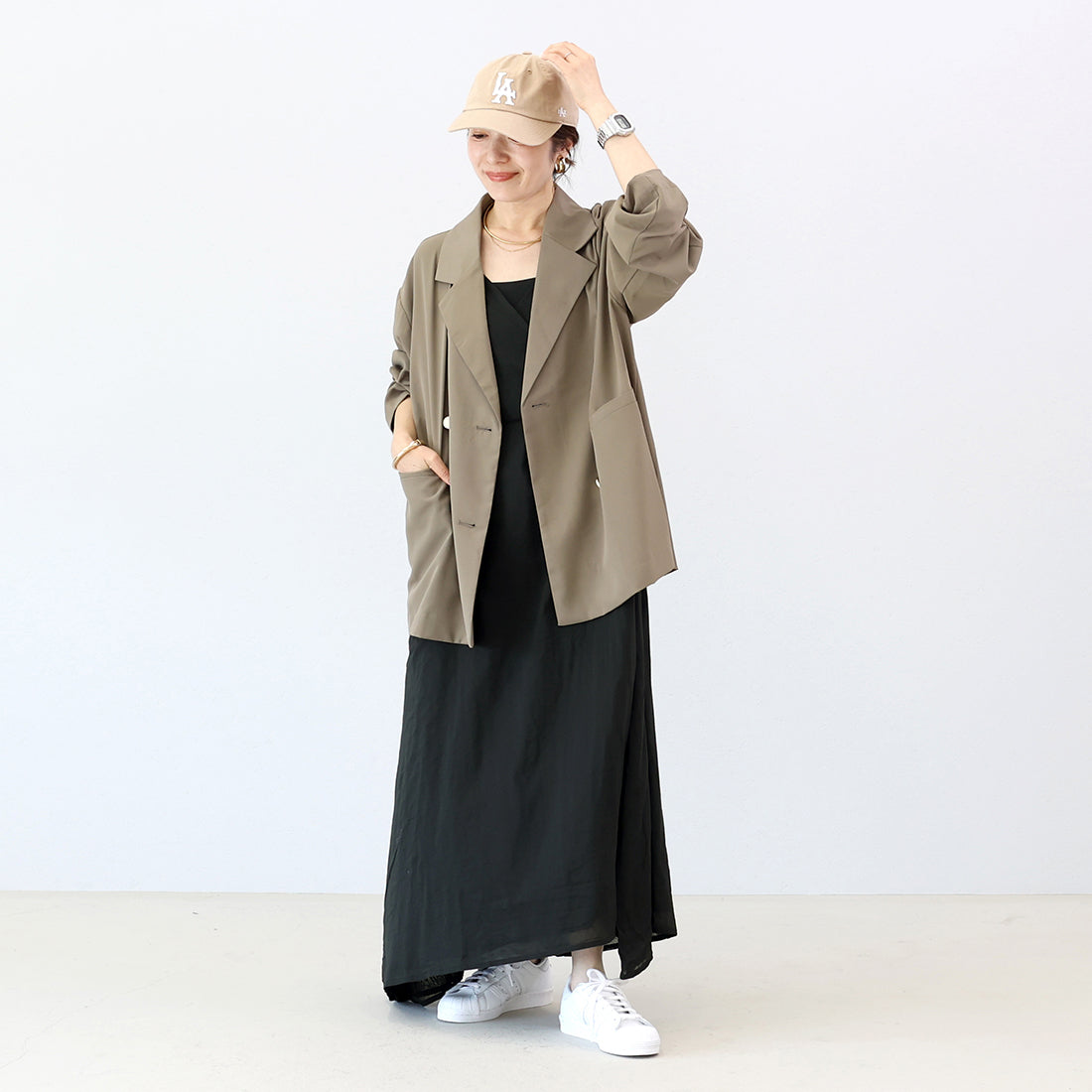アレッタ ヴィータ Aletta vita 綿ボイルカシュクール2WAYワンピース （ビターブラウン） ビターブラウン