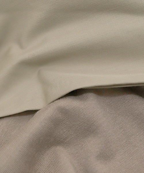 アレッタ ヴィータ Aletta vita 両Vネック異素材レイヤードプルオーバー （モカ） モカ