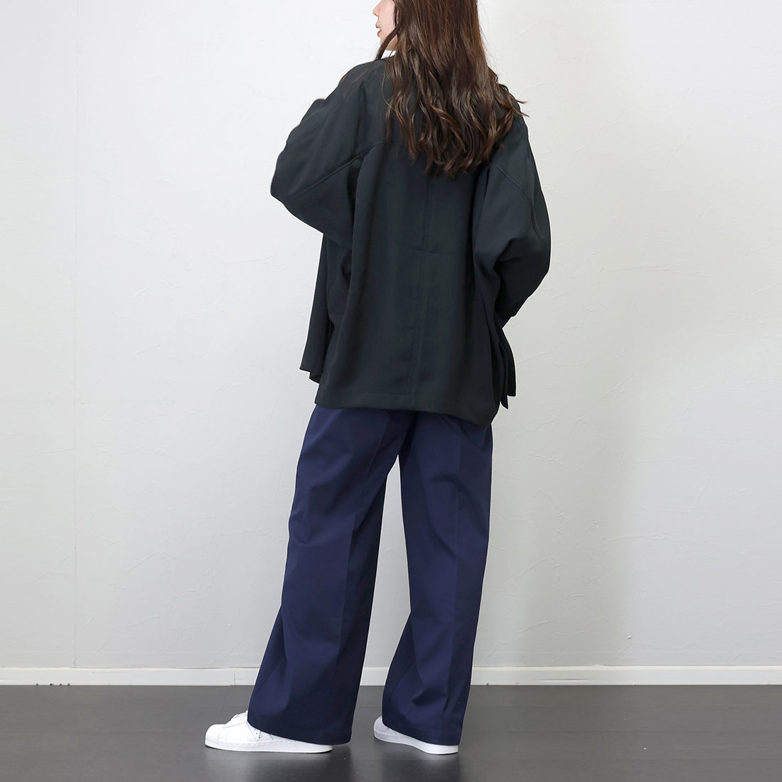 アレッタ ヴィータ Aletta vita 【撥水加工】センタープレスストレートパンツ （キャメル） キャメル