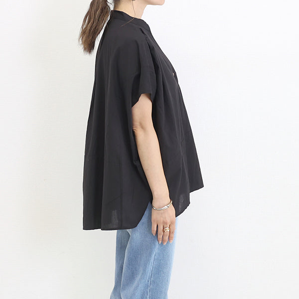 アレッタ ヴィータ Aletta vita キャンブリックコットンスキッパーブラウス （オフホワイト） オフホワイト