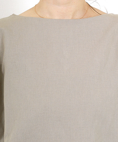 阿蕾塔·維塔 Aletta vita 棉麻船領寬鬆上衣
