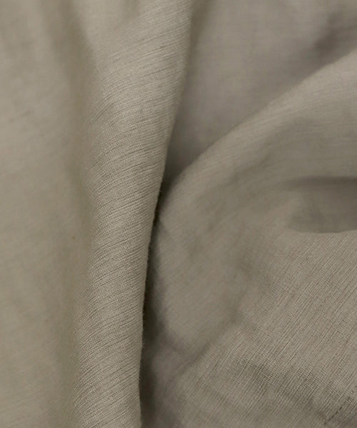 Aletta vita Linen-like Drawstring Hem Strong Blouson