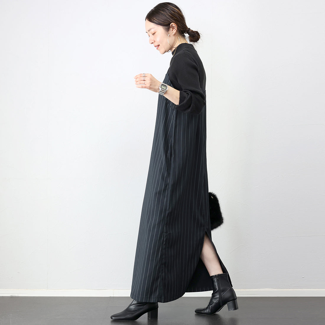 Aletta vita Estelle Twill Stripe Camisole Dress