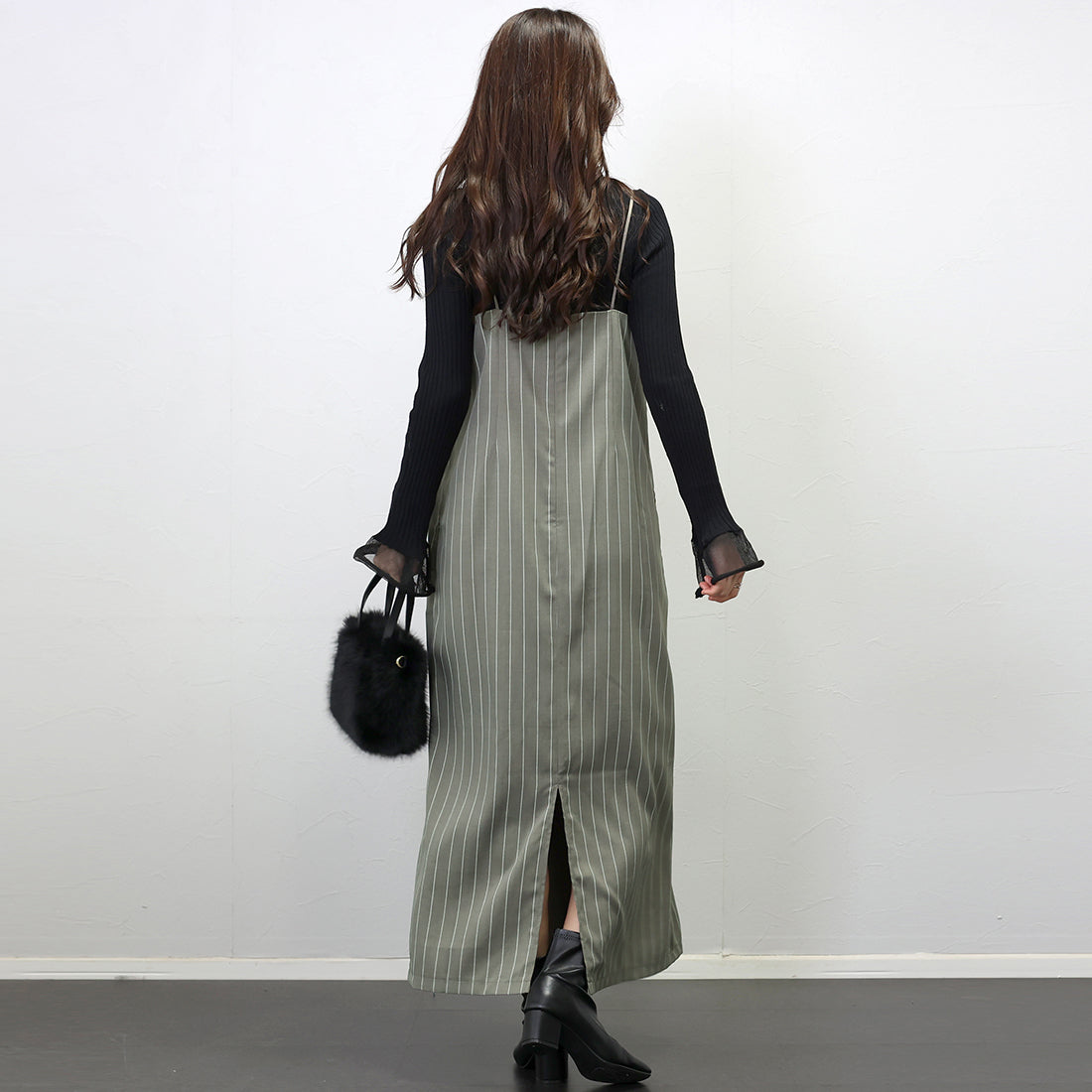 Aletta vita Estelle Twill Stripe Camisole Dress