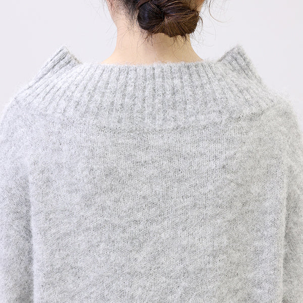 アレッタ ヴィータ Aletta vita 天竺起毛ハイネックニットプルオーバー