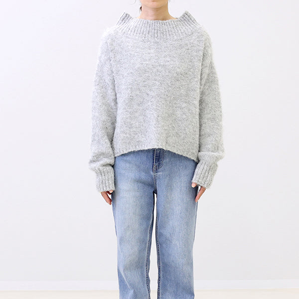 アレッタ ヴィータ Aletta vita 天竺起毛ハイネックニットプルオーバー