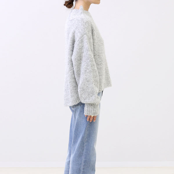 アレッタ ヴィータ Aletta vita 天竺起毛ハイネックニットプルオーバー