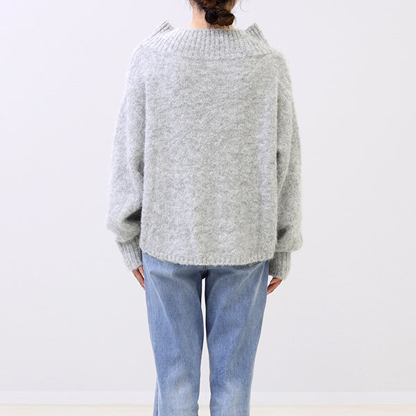 アレッタ ヴィータ Aletta vita 天竺起毛ハイネックニットプルオーバー