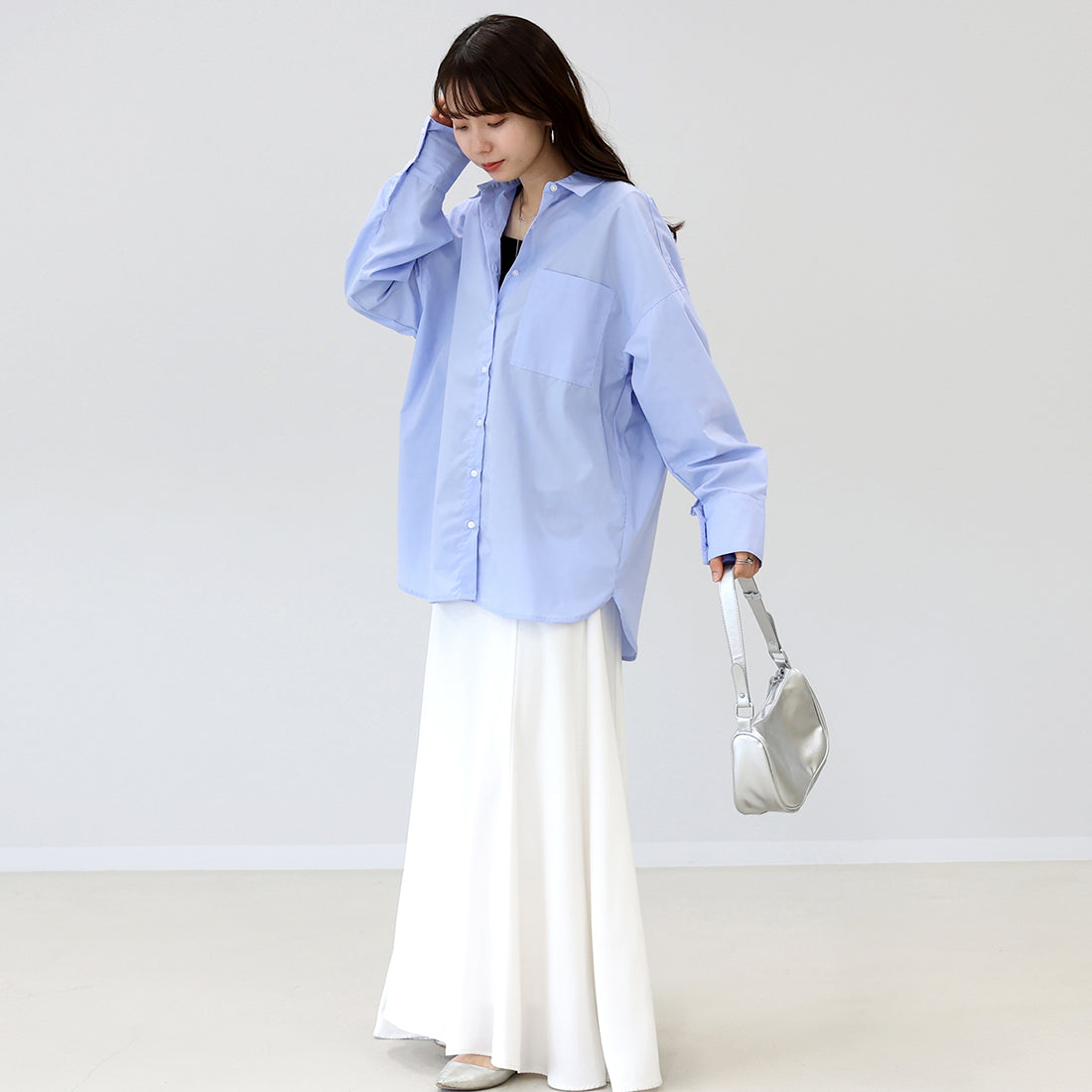 阿蕾塔·維塔 Aletta vita T/C寬鬆襯衫